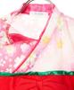 Aenak Mädchen Ganzkörper-Hakama-Strampler [795001] Hakama für die erste Mahlzeit, Japanische Kleidung, Kinderkleidung (Rot, Größe 90)