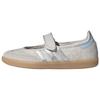 Originals X Liberty London Samba Jane Comfortable Versatile Flat Mary Jane Shoes Women Shoes Gray IH6978