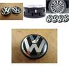 Volkswagen Hub Cover 2.6in High Gloss Finish Strong Abs Plastic Perfect Replacement For Lost Badges