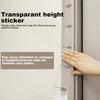 1pc Height Measurement Wall Sticker  2m Removable No Wall Damage Accurate Height Ruler for Kids Room Home Decoration