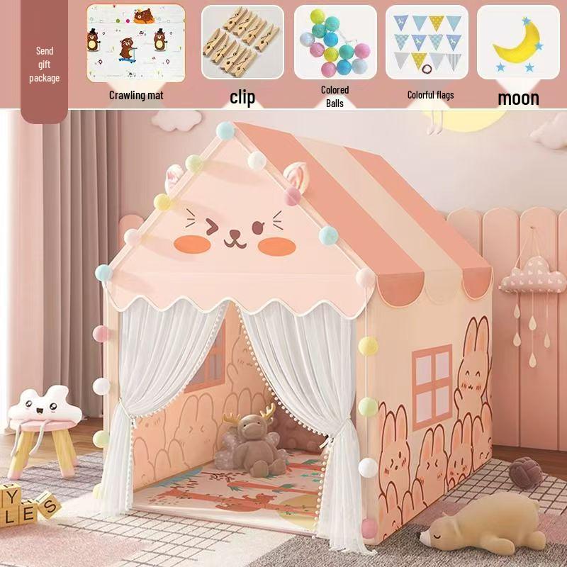 Indoor Massivholz Kinder Spielburg mit separaten Betten - Spaß für Jungen & Mädchen