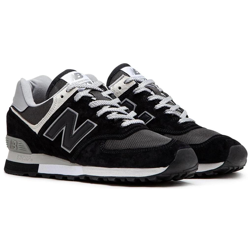 New Balance Nb 576 Comfortable Versatile Durable Breathable Low-Top Casual Running Shoes Unisex Sneaker Black OU576-PBK