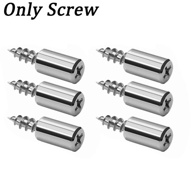 12/1Pcs Cabinet Board Screws Self-tapping Screw with Rubber Sleeve Laminate Support Cabinet Wardrobe Hard Nonslip Partition Nail