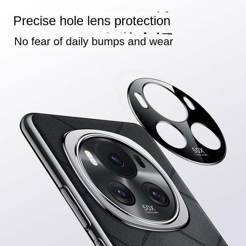 Luxury Business Plain Leather Case for Honor Magic 6 6Pro 6RSR Honor X50 Hard Slim Good Texture Anti-Fingerprint Camera Full Shockproof Protect Cover