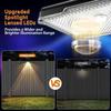 Solar LED Light Solar Wall Lamp Outdoor IP65 Waterproof High Brightness Luminous Lighting for Outdoor Garden Balcony Decoration