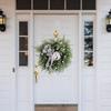 One-to-one Restoration Christmas  Needle Simulation Wreath Bohemian  Wreath Wreaths