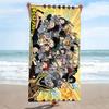 Anime Hero Academia Print Beach Towel, Large Soft Quick Dry Towel for Beach Camping Swimming