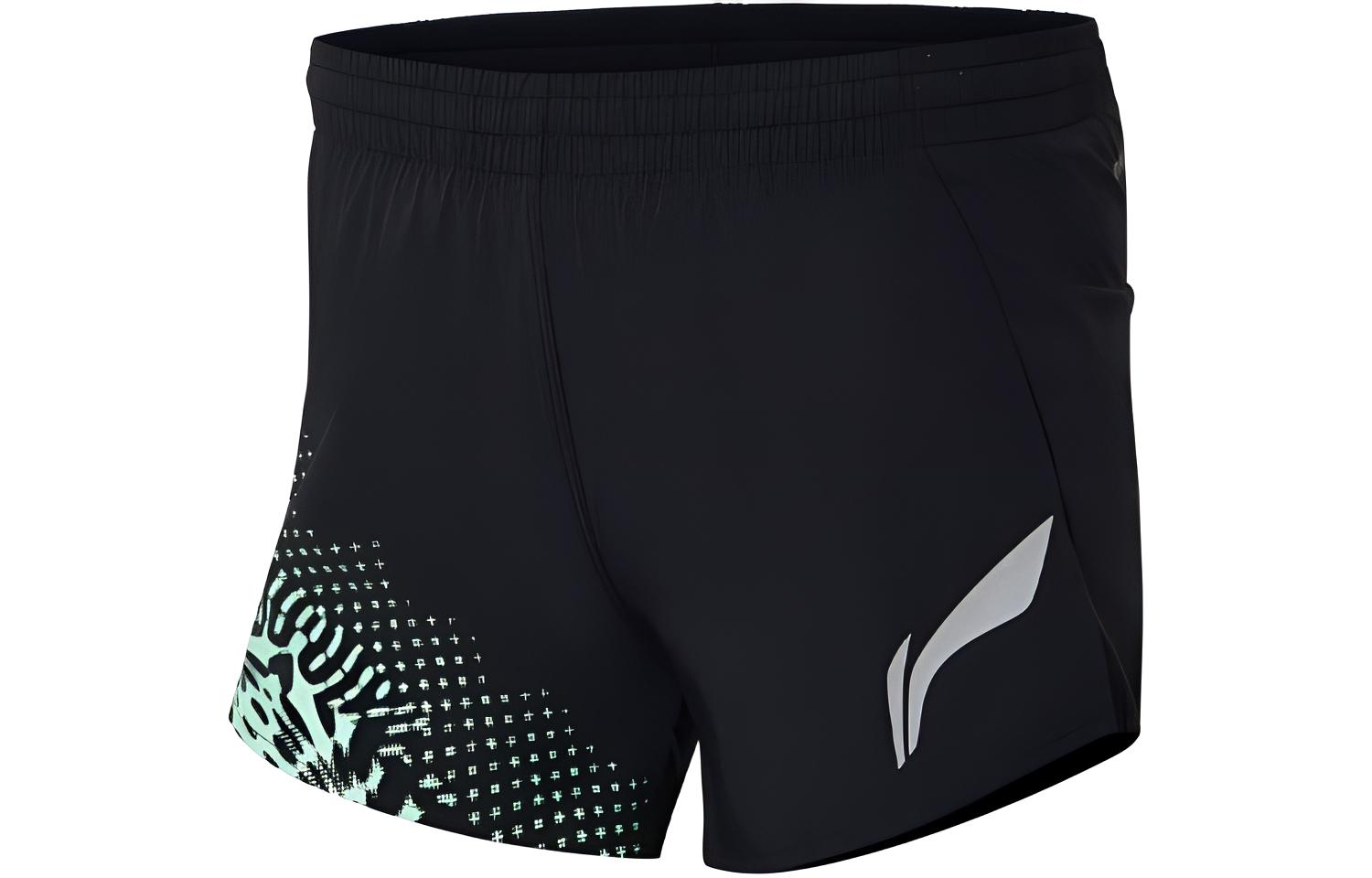 Li Ning Running Collection Casual Shorts Women s Black Moderate AKSR142-1 S