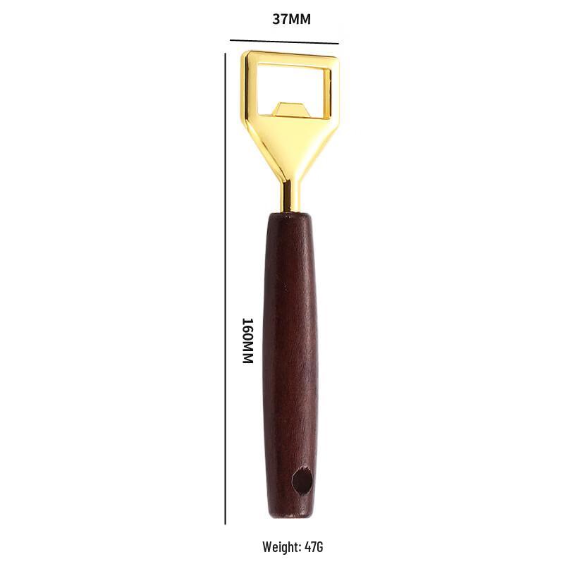 Wooden Handle Beer Bottle Opener Set