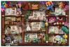 Epoch Jigsaw Disney Puzzle Decoration Includes and Decorative Stickers 1000-Piece Puzzle, "Bookshelf/Toy Story" (50x75cm), 97-707s, Collage, Glue,