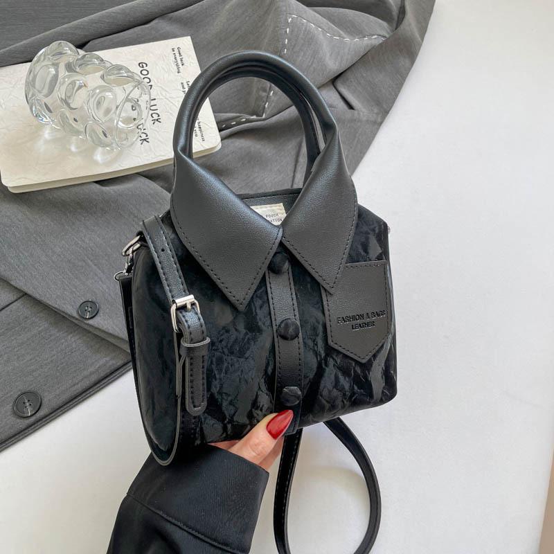 Minimalist Pu Handbag For Women With Zipper Closure For Daily Use