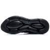 Li Ning SOFT PLUS Cushioning Slip Resistant Low top Running Shoes Men's Black White Text ARHQ011-6