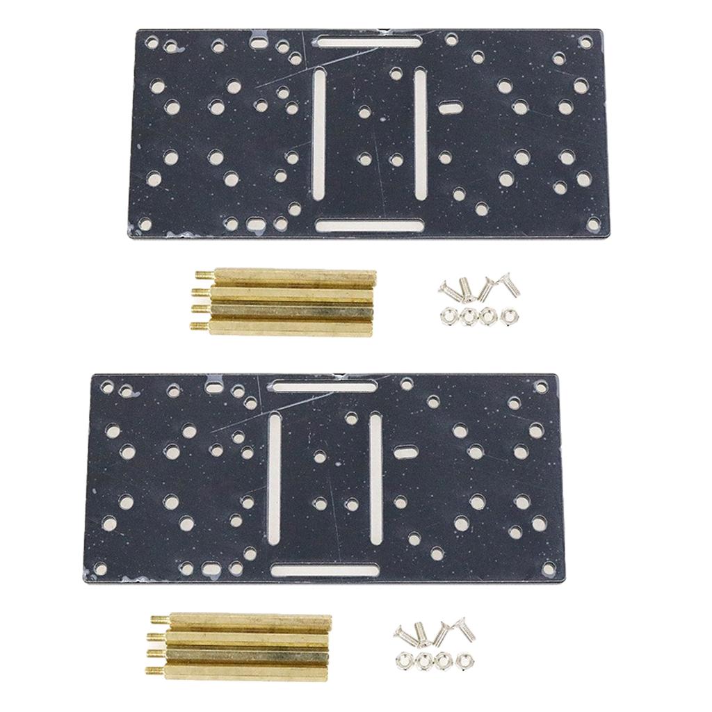 2 Wheel Car Chassis DIY Acrylic Plate Panel