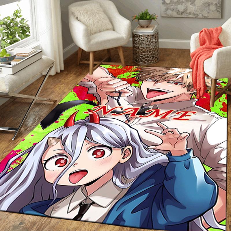Custom 1Pc Adventure Anime World Rug Office Carpet Indoor Outdoor Entrance Doormat Nonslip Soft And Comfortable Living Room D2915115