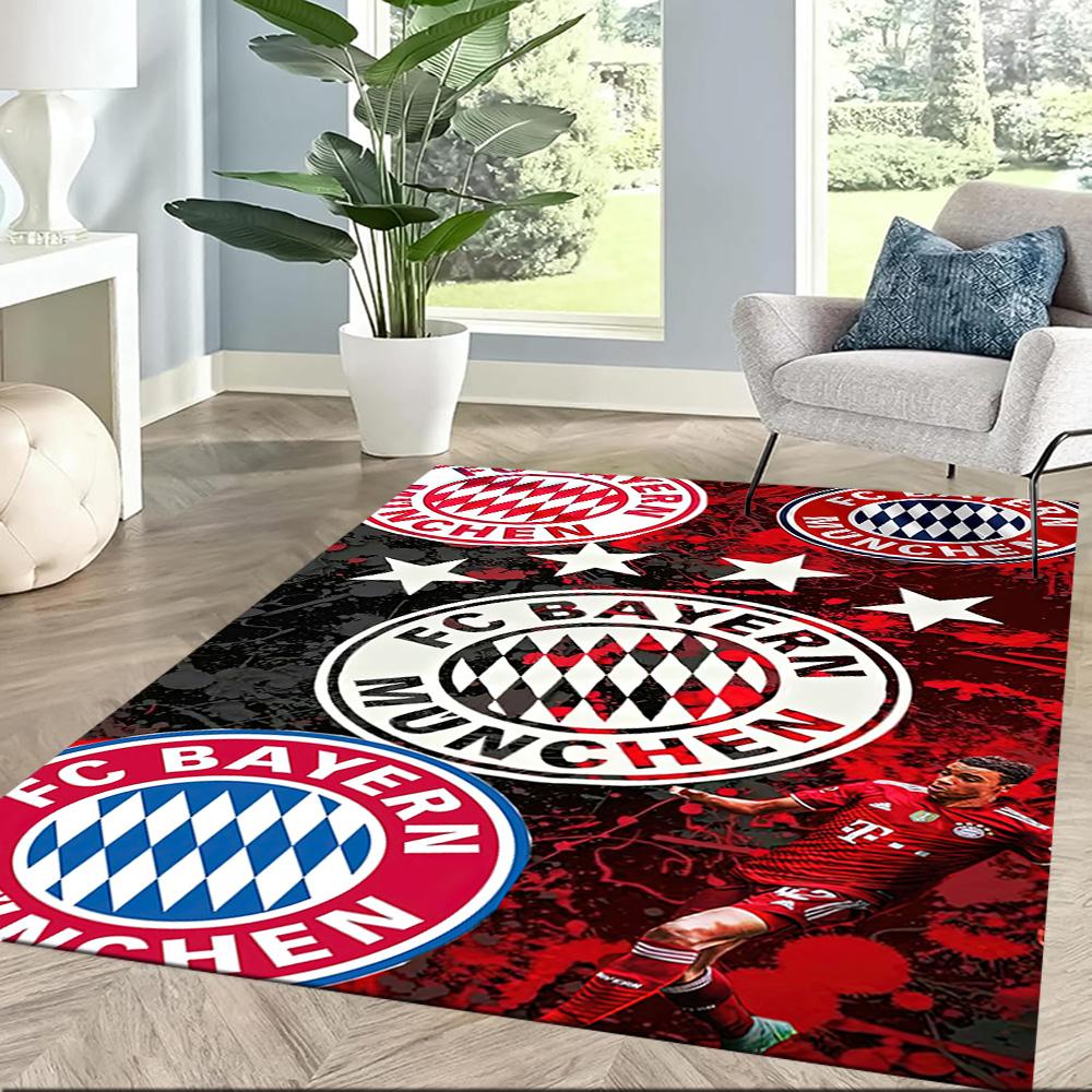 Bayern Munich Carpet Design for Hallway Dormitory Foyer Kitchen Anti-slip Rug Anime Office Decor Perfect Birthday/Christmas Gift Idea