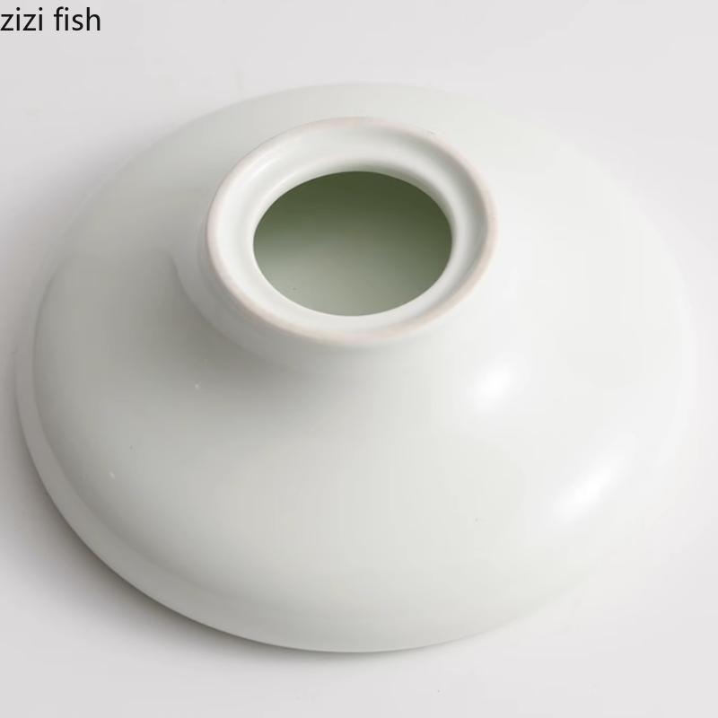 High Footed Ceramic Dining Plate Fruit Salad Bowl Sashimi Plate Serving Plates Dessert Bowl Sushi Plates Dim Sum Dish Snack Tray