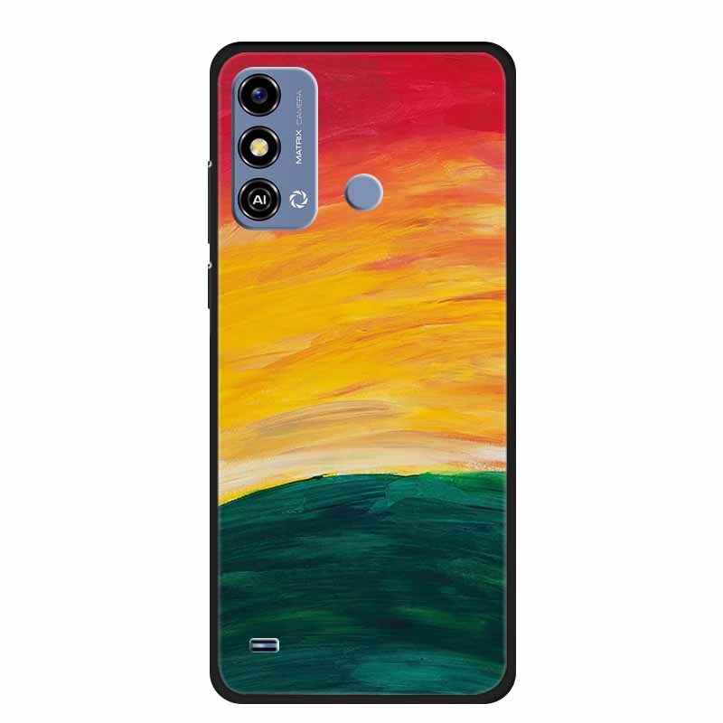 Soft Silicone Cover For ZTE Blade A53 / A53Pro / A53Plus Case Marble TPU Black Protector Case for ZTE Blade A53 Plus Cover Funda
