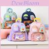 Buchstaben-Cartoon-Nylon-Schulrucksack für Kindergartenkinder