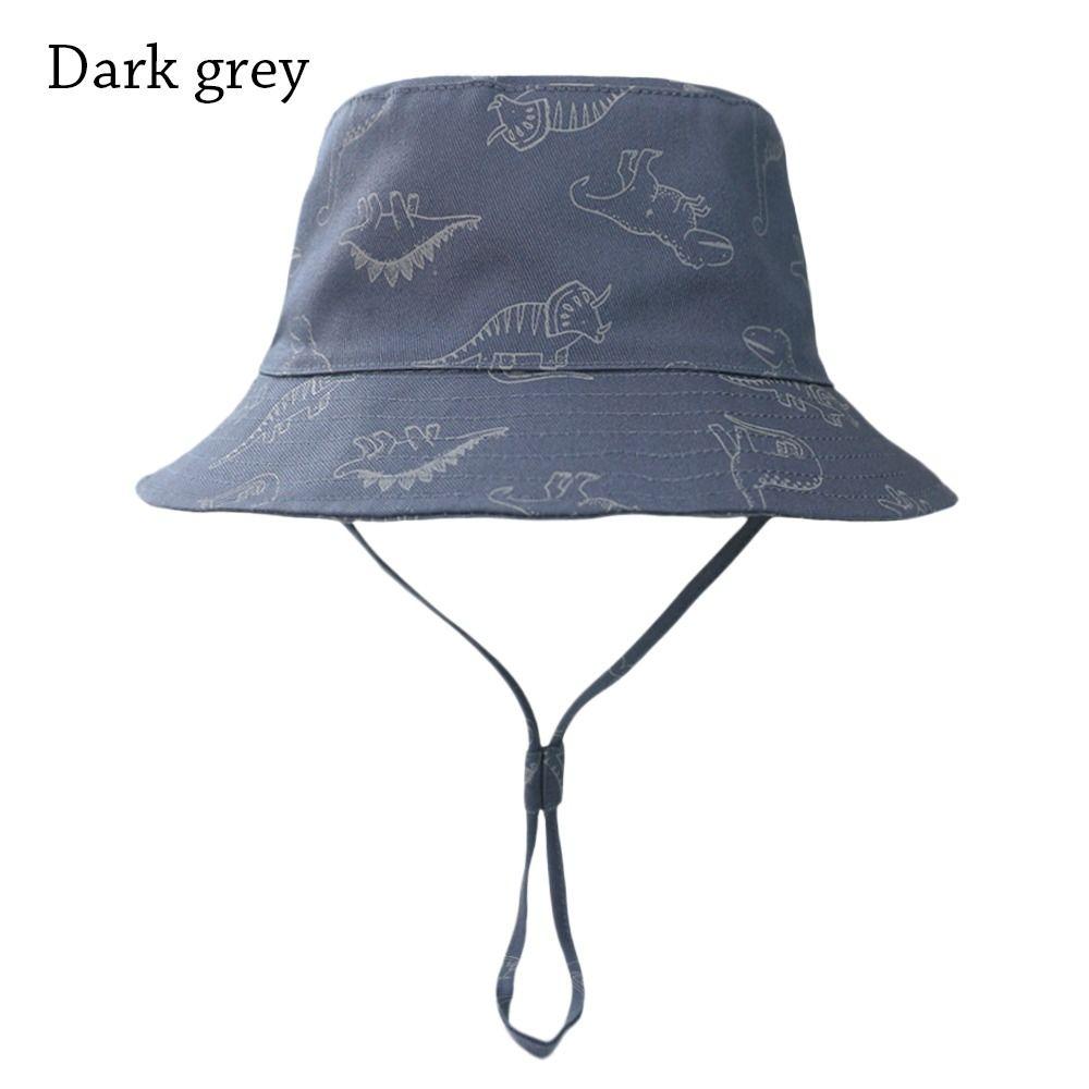 Roztomilý dětský klobouk kbelíkový bavlněný panamský klobouk venkovní plážová čepice kojenecké dívky chlapci