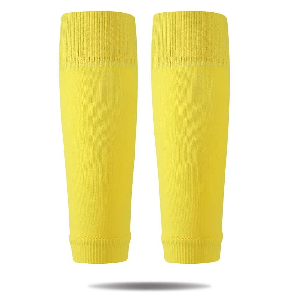 Loogdeel 1 Paar Erwachsene Fußball Fixierte Socken Beinschoner Kind Hohe Elastizität Atmungsaktives Mesh Einschichtige Taschen Bodenlose Socken