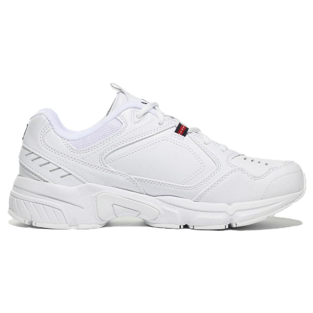 FILA Ranger Fabric Synthetic Leather Comfortable Versatile Low-Top Lifestyle Casual Shoes Unisex sneaker White 1RM02486F_100