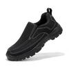 Men's Slip-On Loafers - Fashionable Casual Shoes, Breathable Fabric Lining, Non-Slip EVA Sole for Driving & Business, Size 12