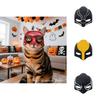 Latex Batman Cosplay Maske für Halloween-Party und Haustierkostüme
