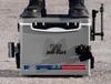 Compact 18L Multi-functional Fishing Tackle Box with Lifting Legs and Seat - Durable Plastic Wild Fishing Platform