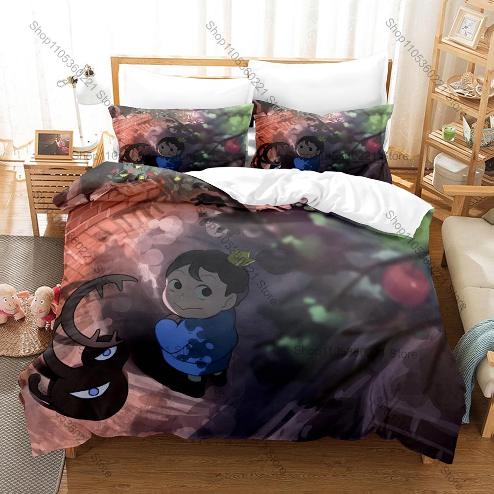 Cool Anime Ranking of Kings Bedding Set Duvet Cover + 2 Pillowcases Lovely Cartoon Pattern Comfortable Bed Linens