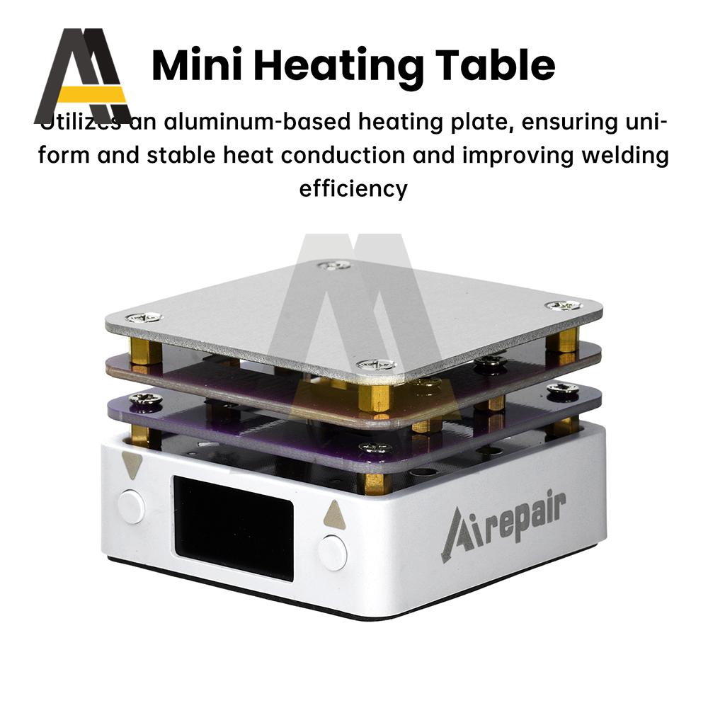 Type-C Mini Hot Plate PCB SMD Board Soldering Plate Adjustable Constant Temperature Heating Tool Preheating Station Repair Tools