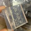Silicone Nail Accessories Carving Mold Butterfly Mould Stamping Plate Nails Stencils Diy Manicure Tools