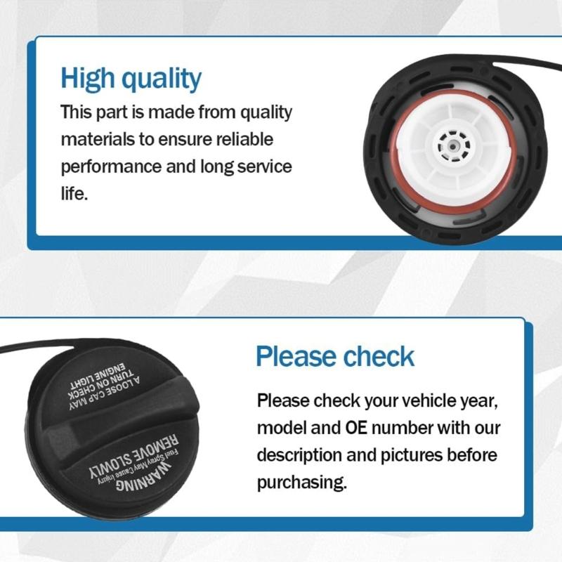 Auto Inside Inner Langlebige Tankdeckel, Tankdeckel, Öltankdeckel, Zuverlässige Abdichtung, Passend für 42031-AG000 42037-FG060