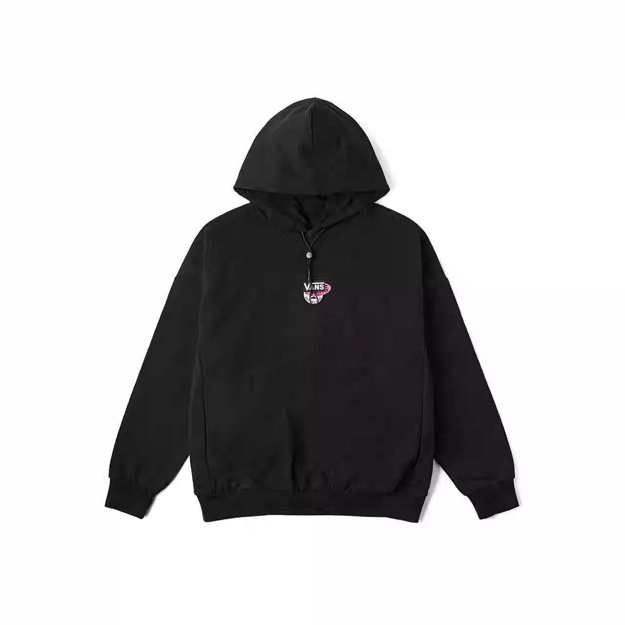 Толстовки Vans Унисекс С капюшоном Умеренный Обычный VN000KCYBLK S