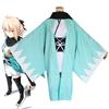 Fantasia Cosplay Premium de Okita Souji Apresentando Acabamento Exquisito e Material Respirável