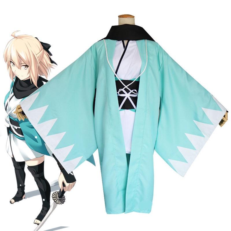 Premium Okita Souji Cosplay Costume Featuring Exquisite Workmanship And Breathable Material