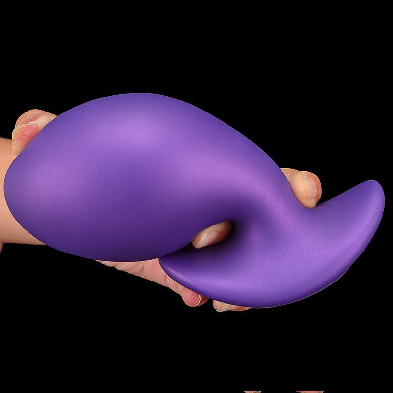 Anal Plug Dildo Purple New Product Dragon Egg Anal Dilator S-XXL Optional Male and Female G-spot Stimulation Masturbator Sex Toy