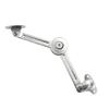 Sturdy Zinc Alloy Soft Close Hinges Accessory for Toy Box Chest Adjustable Lid Stay Tension Safe Smooth Closures 2PCS