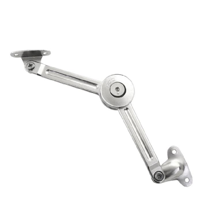 Sturdy Zinc Alloy Soft Close Hinges Accessory for Toy Box Chest Adjustable Lid Stay Tension Safe Smooth Closures 2PCS