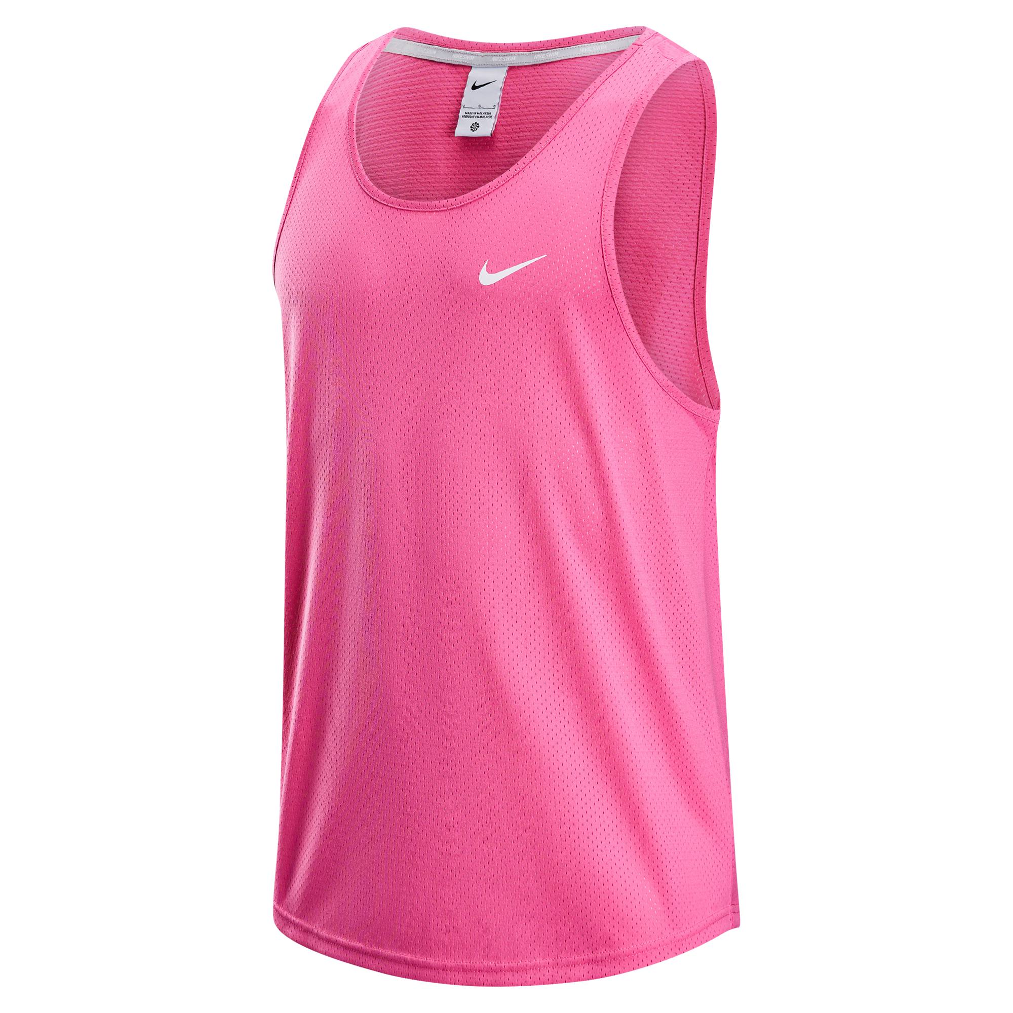 

New Nike Swim Men s Mesh Tank Top HV7073-600 2XL