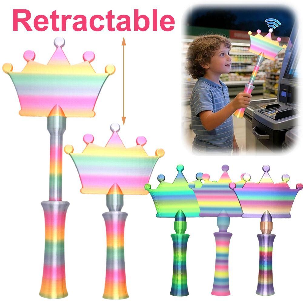 Intrekbare Staaf Tik om te Betalen Magische Staaf 3D Geprint Contactloos Betaalkaarthouder Draagbare Tik-om-te-Betalen Creditcardhouder Cadeaus