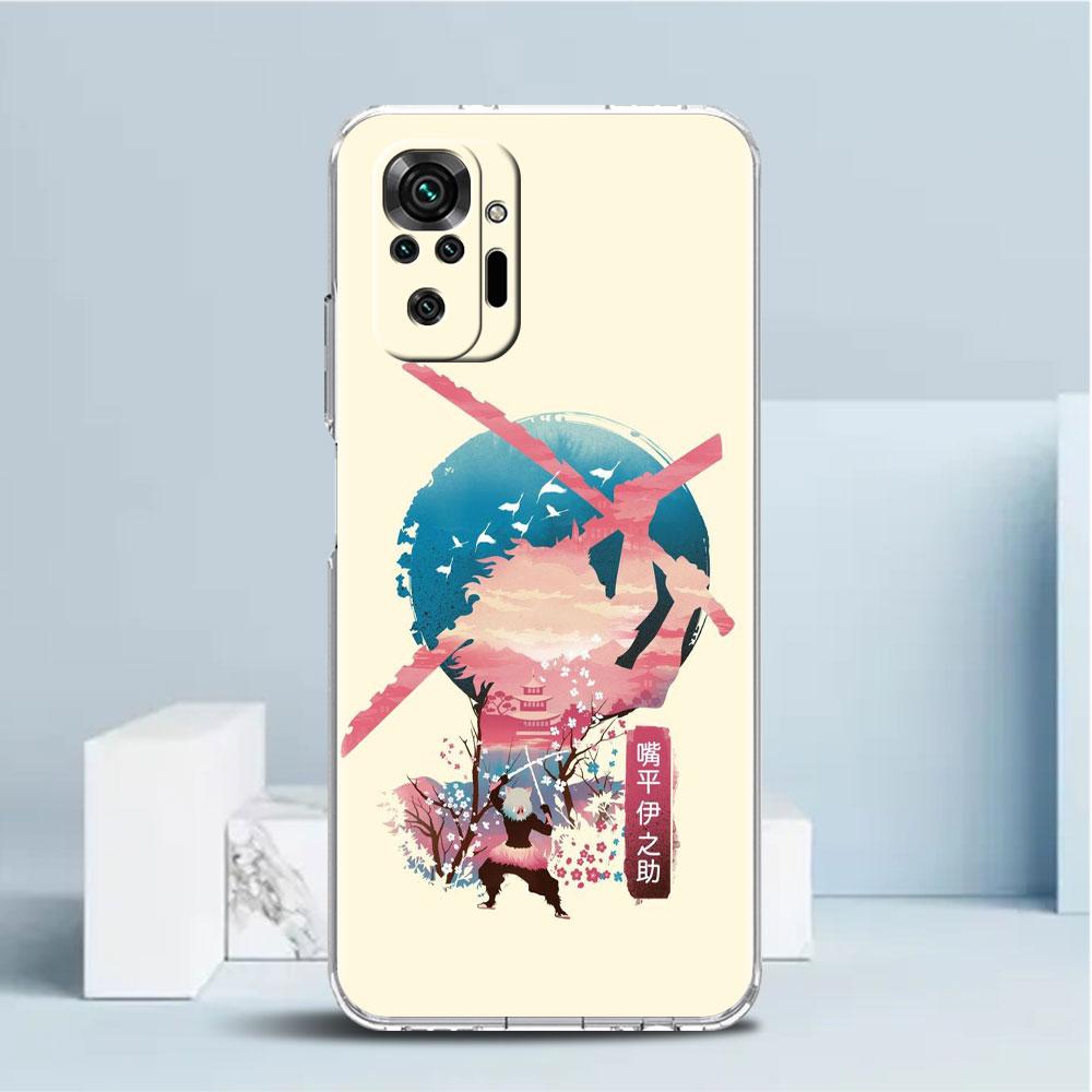 

Чехол Demon Slayer Anime для Xiaomi Redmi Note 11 Pro 10 9 9S 8 8T 7 9A 9C 9T 10 10C K40 прозрачный мягкий чехол для телефона TPU Redmi K40