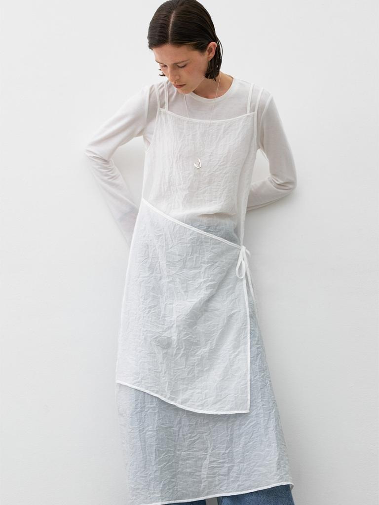 Atelier Nine Linda String Sheer Layered Dress(Op-6305)
