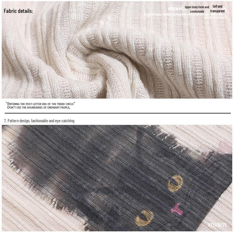 YPRS Men's Fashion Slim Fit Long-Sleeve Summer T-Shirt - Flat Shoulder, Chic Style, Trendy Design