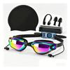 4-in-1 Swimming Goggles Set Mirrored Hd Vision Anti-fog2