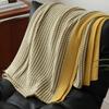 Nordic Knitted Blanket - Thickened Yarn Throw for Office AC Naps, Sofa Cover, Bed End Decoration & Shawl