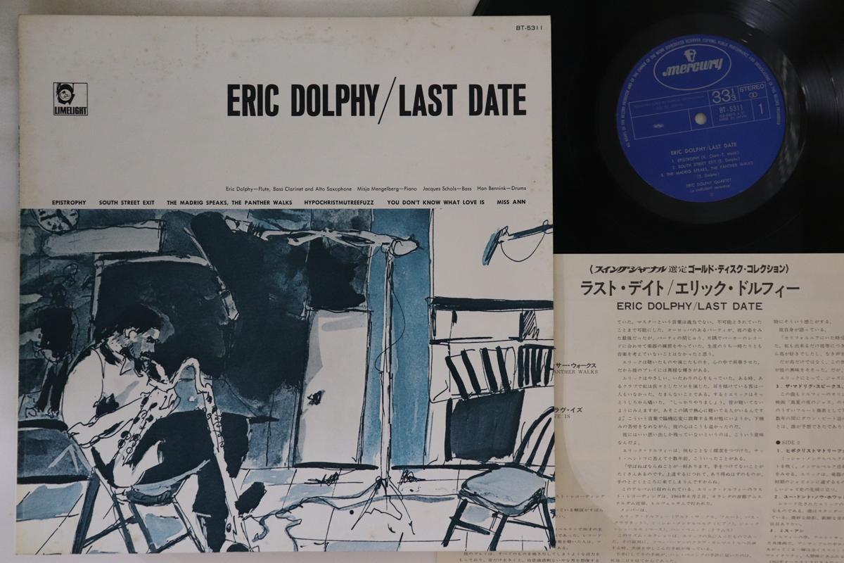 

LP Record ERIC DOLPHY - Last Date BT5311 MERCURY 1979 Japan Jazz Used