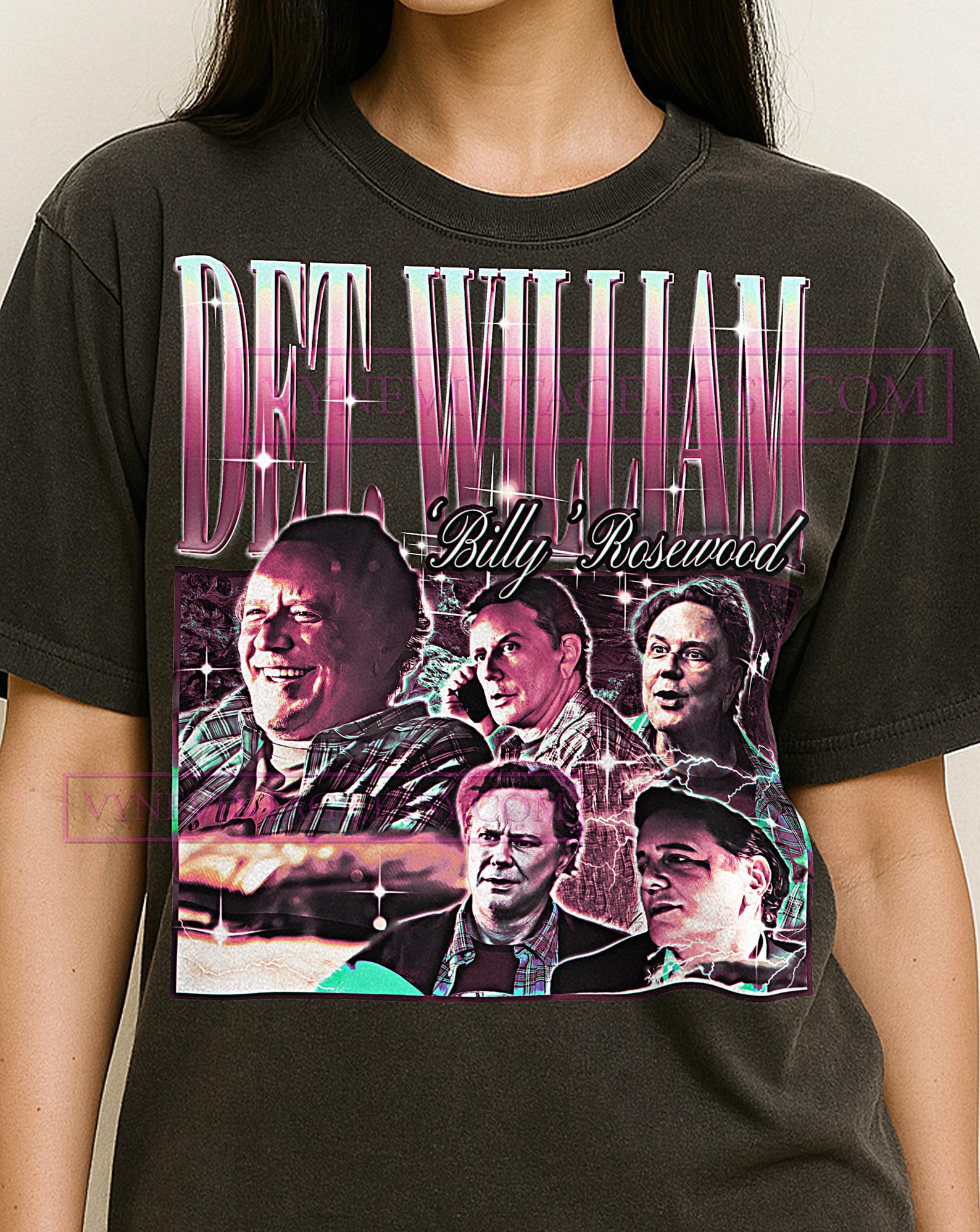 Billy Rosewood Shirt, 90s Vintage Retro Bootleg Billy Rosewood T-Shirt, Classic Movie Detective Tee, Retro Action Fan Apparel L