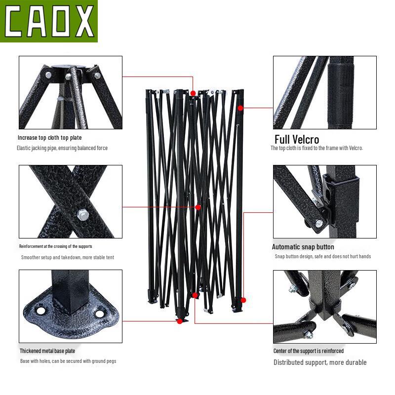 CAOX Heavy-Duty Outdoor Folding Canopy