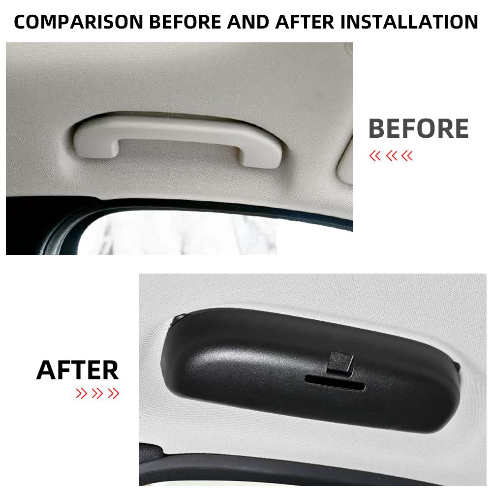 Car Glasses Case for Mercedes Benz E CLASS GLE W212 W213 W211 2016 - 2026 Sunglasses Holder Storage Box Organizer Accessories