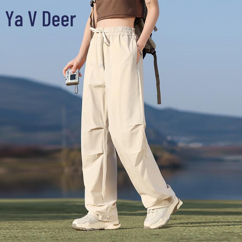 Yalu Unisex 3-Proof Wide-Leg Pants YKHDF657